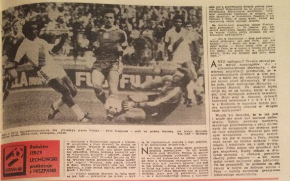 Polska - Peru 5:1, 22.06.1982
